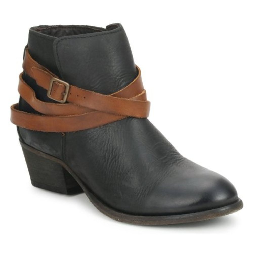 H by Hudson Horrigan Ankle Boots - Black & Tan